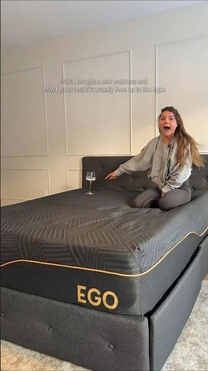 Testing my New EGOHOME Mattress to see If It’s Worth the Hype#TalkAboutYourEGO