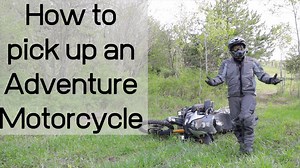 How to Properly Lift an Adventure Motorcycle