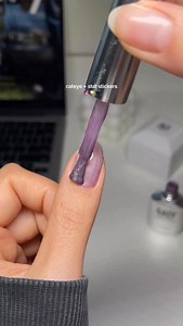 stickers r my newest obsession,, beats hand painting stars 🤭🔮🌟🖤 perfectly on theme w these rings frm @glamira 💫 ad #nailinspo #nails #naildesign #nailtutorials #diynails #cateyenails #starnails #winternails #purplenails #fallnails | heluviee