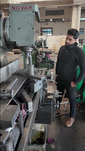 Conventional milling using a shell cutter 🛠️ #milling