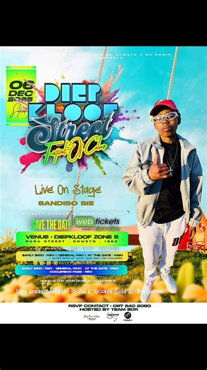 27 reactions · 3 comments | #CommunityUpdates @topfans Team scr Are you ready @highlight 拾拾拾拾 early birds available now phase1 limited Kinds R60 adults R80 Kamo Boxer, pnp or webtickets https://www.webtickets.co.za/v2/event.aspx?itemid=1574936781&fbclid=IwVERDUAMmGbtleHRuA2FlbQExAAEe-u-Sn_kxnPjUMjb5l27XY25hEgYBn2YQADb2lLwndN1pwYBeR0aXLATttRo_aem_sUNAyajDLdmMN5ICM7bmTQ | Diepkloof Community Radio | Facebook