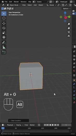 Quick Modeling Tip: 22 Reset Transformations in Blender