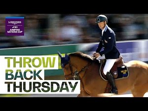 Sweden puts serious pressure on Switzerland #ThrowbackThusday | Longines FEI Jumping Nations Cup™