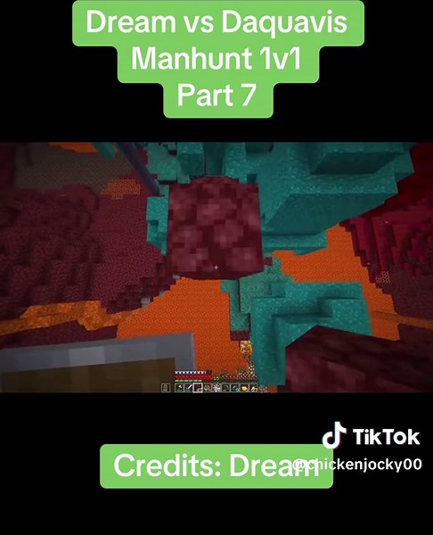 1v1 Manhunt Challenge: Dream vs Daquavis Part 7