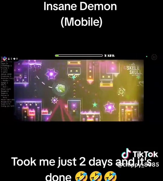 Kessho 100%: Insane Demon Geometry Dash Challenge
