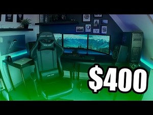 The BEST GAMING SETUP For ONLY $400! CHEAP Budget GAMING SETUP Under $400!