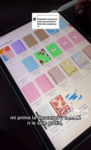 Cuadernos Gratis en la App FreeNotes