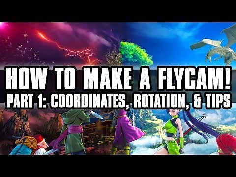 How to Make a FlyCam from Scratch - Part 1: Coordinates, Rotation, and More!