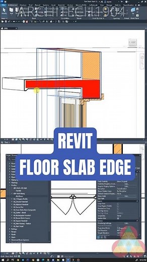 What is Revit floor slab edge used for? #revit #floorslabedge #architech1904 #design #revit2025