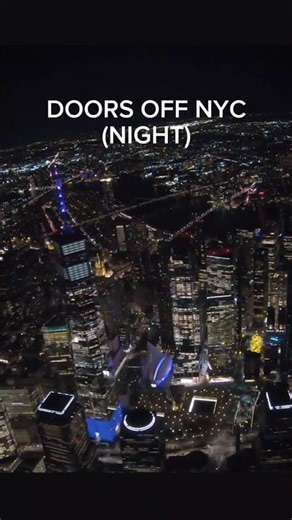 No Doors. No Reflections. No Survival Instints | NYC Night Helicopter Flight