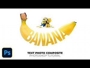 Photo to Text Manipulation | Convert Objects to Text | Adobe Photoshop Tutorial