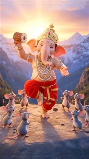 Bappa Ka Anand Nritya 💫 | Mushak Ji Bhi Saath Mein