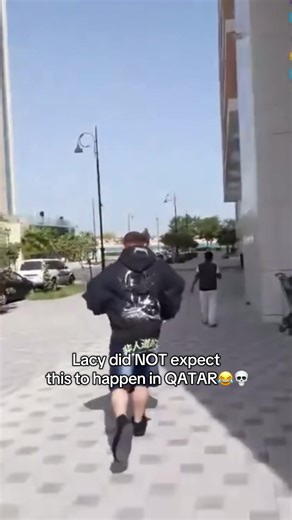 Lacy, irl streamer goes to QATAR and is met with tons of fans!!😂💀 #lacy #lacyclips #marlon #funny #QATAR