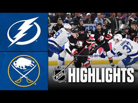 Lightning vs. Sabres | NHL Highlights | April 06, 2026