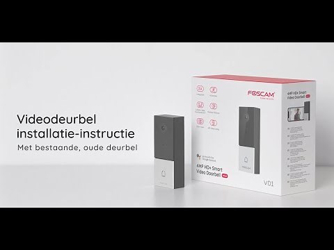 Foscam VD1 Video Deurbel installatie instructies