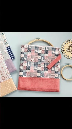 Cross stitch project bags #crossstitching #embroidery #flosstube #diynstitch