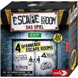 Noris Escape Room (Grundspiel) - Familien und Gesellschaftsspiel für 24,99€ (statt 30€) - Prime