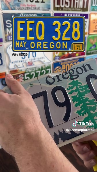 Replying to @Kenny Gaming License Plate Map, episode 35: Oregon 🌲 #foryoupage #fyp #licenseplatetok #oregon #portland #salem