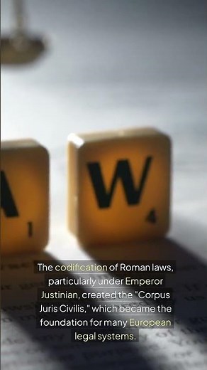 Ancient Roman Law: The Foundation of Modern Laws