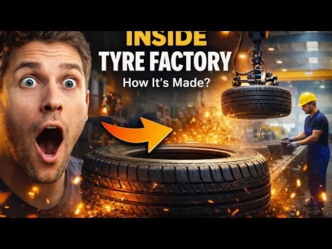 Inside a Car Tyre Factory – The Full Manufacturing Process