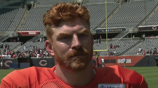 Andy Dalton weighs in on Bears QB position battle