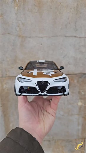SiR Modelcars | Alfa Romeo Giulia GTAm Ocra GT Gold - Motorhelix / 1:18 / @motorhelix / M89009 / Limited edition: 699 pieces The Alfa Romeo Giulia GTAm is... | Instagram