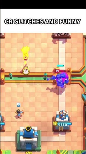 CRAZIEST GLITCH in Clash Royale 😳 #clashroyale #shorts