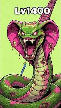 SNAKE CLASH io, Snake Game, Boss FIGHT Level 1400, Best Gameplay 748 #shorts #gameplay #snakeclash