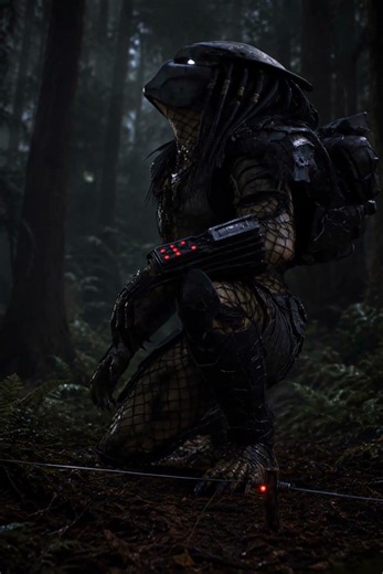 The Predator observe trap and US Special Forces in his Jungle #thepredator