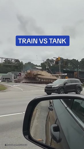 Train Collides with Tank on Tracks in South Carolina