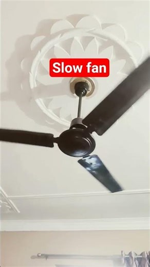 My ceiling fan slow speed #fan #slow #speed #crazy