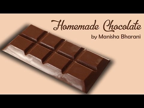 How To Make Chocolate At Home – Easy Homemade Milk Chocolate Recipe – Chocolate Tutorial