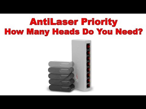 ALP Setup: How Many Heads Do You Need for Your AntiLaser Priority Laser Jammer?