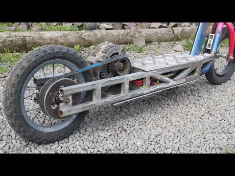 Making Powerful Alternator Powered Scooter