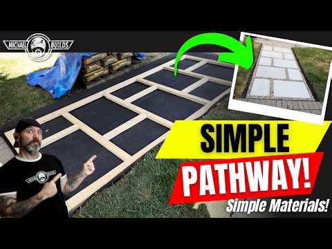 Sleek Concrete Walkway Design YOU NEED TO SEE!