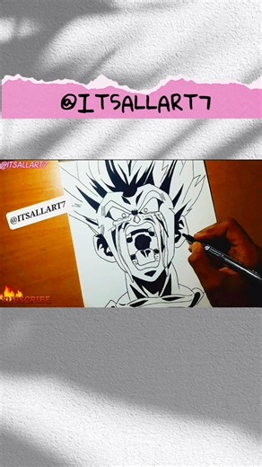 trunks drawing from dbz #drawingtutorial