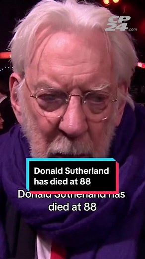 Donald Sutherland has died at 88 Donald Sutherland, the prolific film and television actor whose long career stretched from