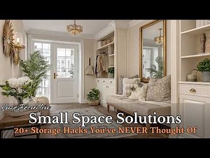 20+ Small Space Decor & Storage Ideas You've NEVER Thought Of