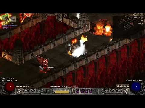 Project diablo 2 S13 Closed beta - Full DS whirlwind barb with messer build - 148% dens 4:30