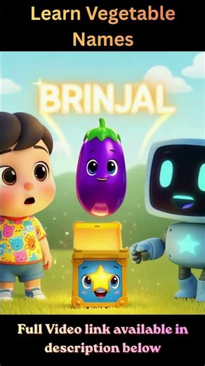 Magic Box Surprise | Learn Vegetable Names for Kids | Vegetable #shorts #kidslearning #3danimation