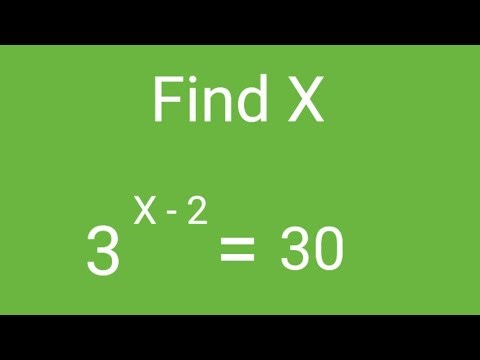 The most beautiful equation in Math/Math Logarithm/Find the value of X?