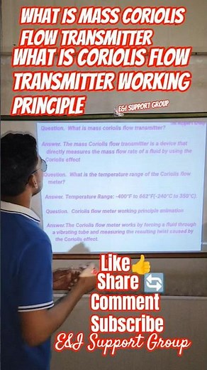 How To Work Mass Coriolis Flow Transmitter|| How To Work Flow Transmitter|| What Is FT In Instrument