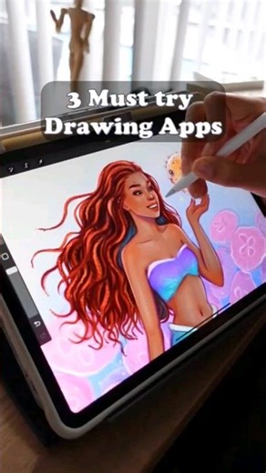 BEST Drawing Apps for iPad Pro?!😳🎨 #art #ipadpro