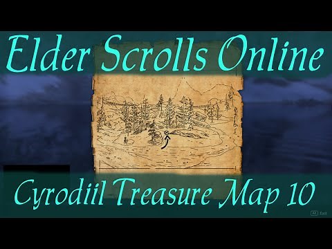 Cyrodiil Treasure Map 10 Elder Scrolls Online ESO