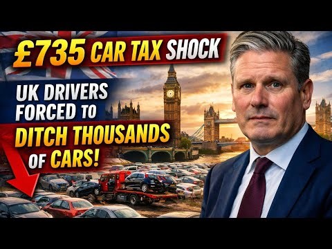 £735 Car Tax Shock UK Drivers Forced to Ditch Thousands of Cars!