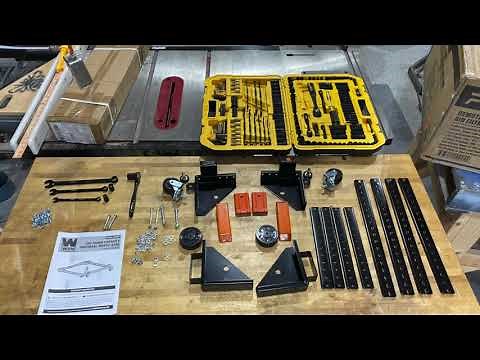 Assembly of Wen Mobile base MB500