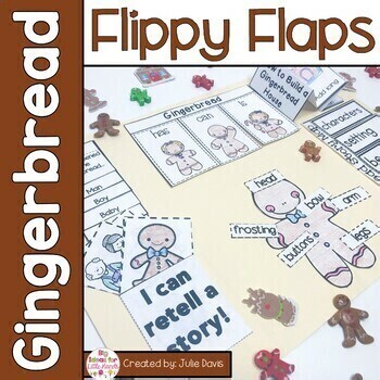 Gingerbread Day Unit - The Gingerbread Man Craft Activity Gingerbread Man Retell