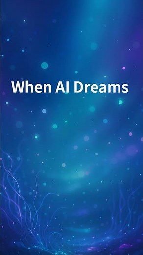 [AI Video] Experiment: When AI Dreams — The Sound of Digital Sleep | Neural Dreamscape