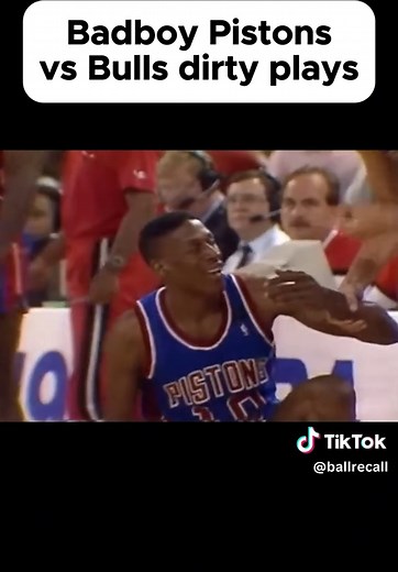 Badboy Pistons' Tough Defense Against Bulls Highlights