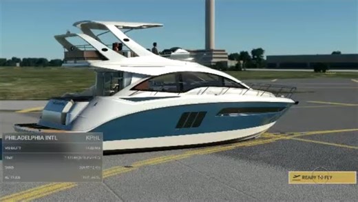 Flight Simulator - What Happens If You Drive a Boat on Land?!